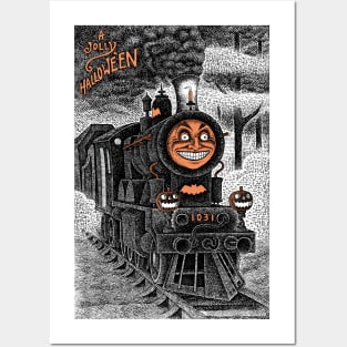 All Hallow's Express Posters and Art